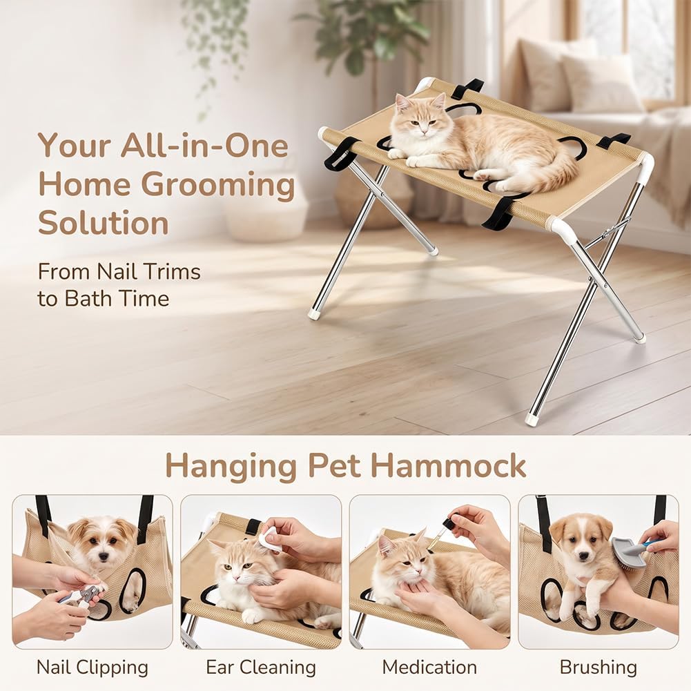 Foldable Pet Grooming Bed