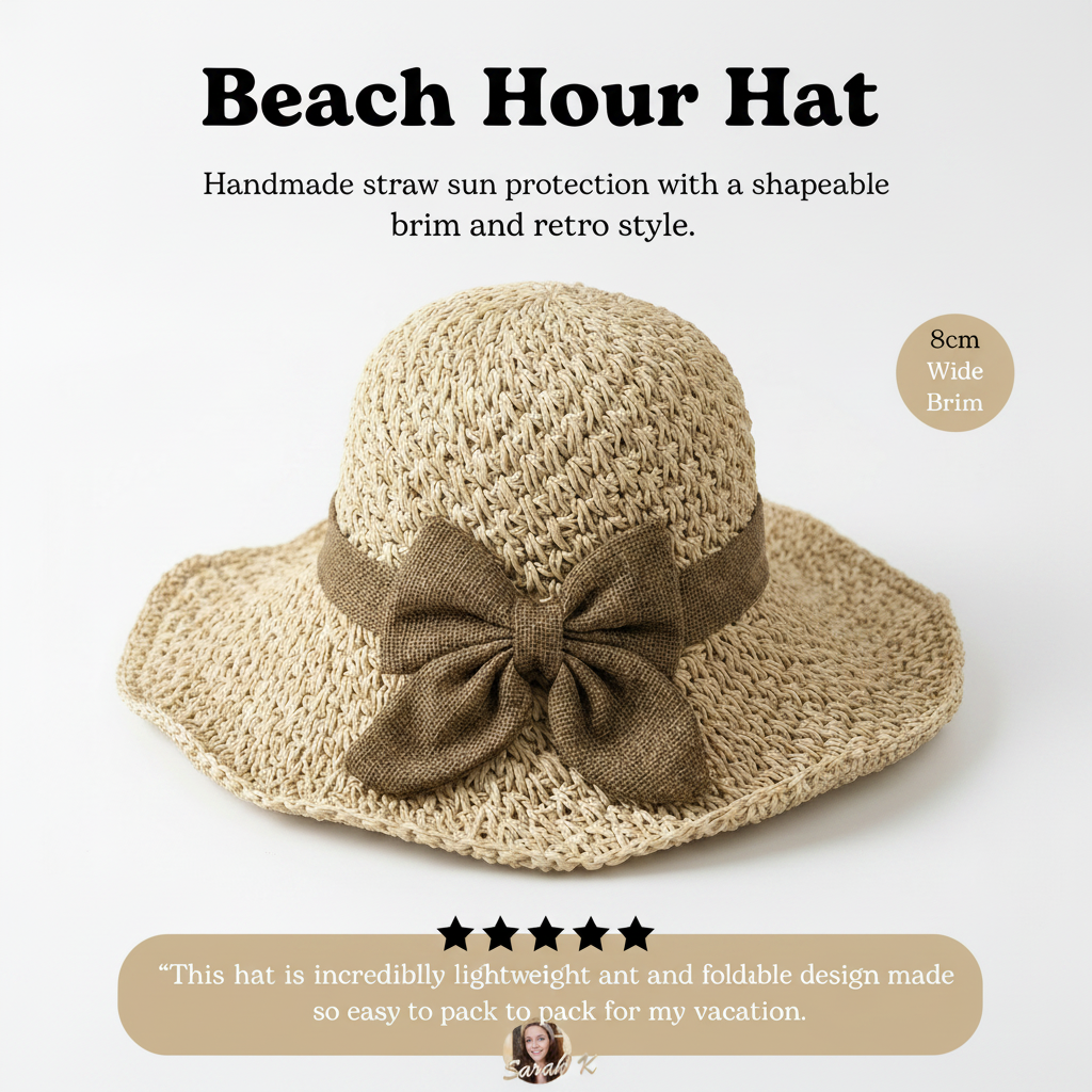 Beach Hour Hat